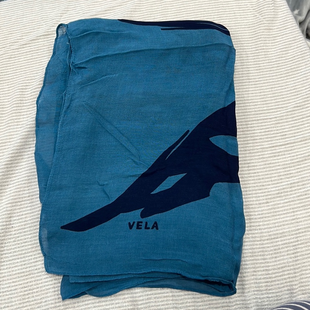 Vela blue swirl